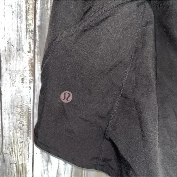 Lululemon High Rise Track That Lined Black Shorts - Picture 8 of 9